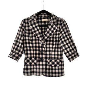 Anthropologie Cropped Wool Blend Jacket size 6